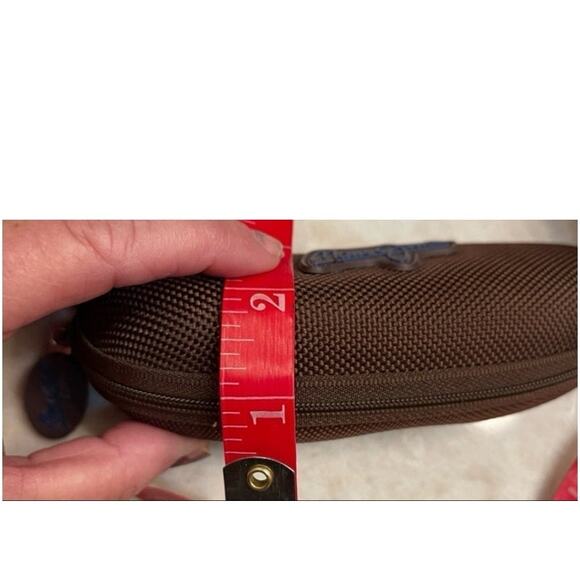 Maui Jim sunglass soft case brown small case - Picture 5 of 9